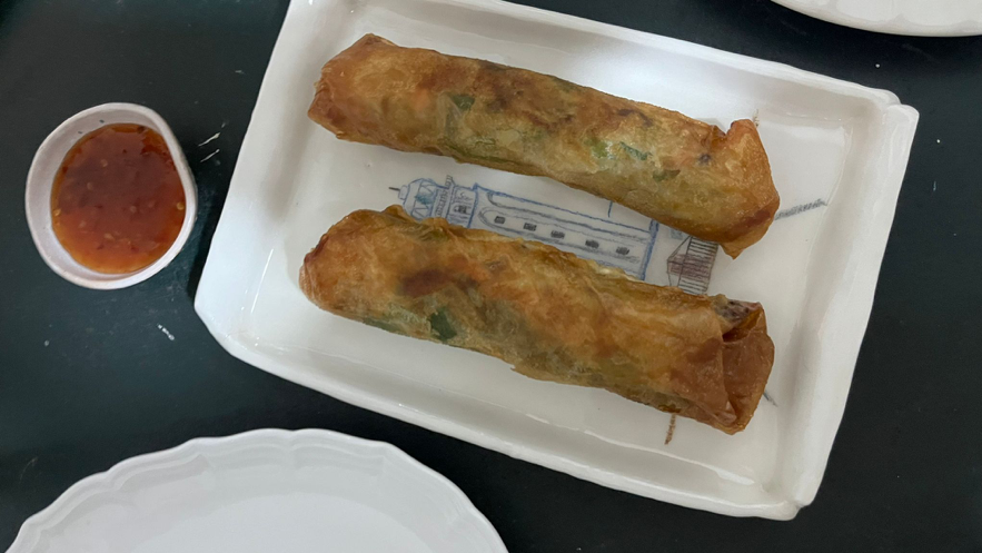 Rollitos de Primavera de Corzo con Pasta Filo